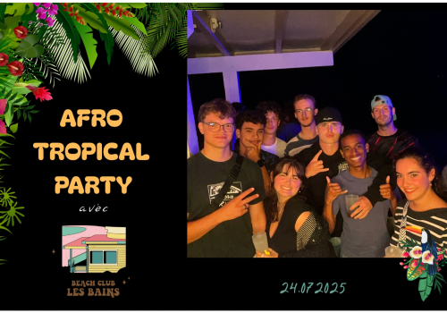 Soirée Afrohouse - Beach Club les Bains
