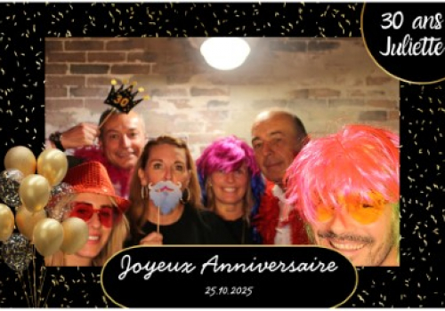 Anniversaire Juliette 30 ans