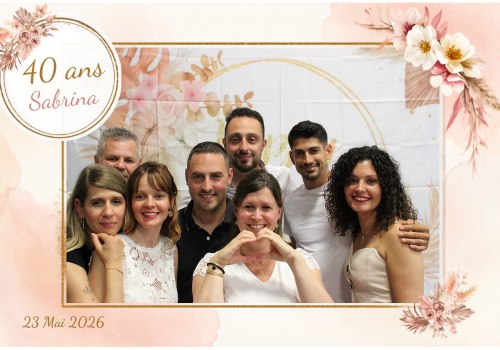 Anniversaire Sabrina 40 ans